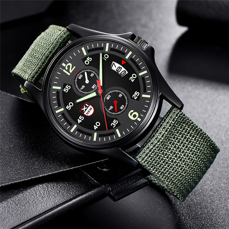 Suede Strap Watch - Reloj Hombre véritable marque XINEW hommes