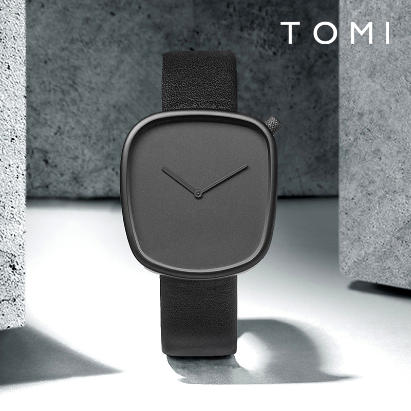 Canvas Strap Watch - TOMI montre minimaliste hommes carré mode