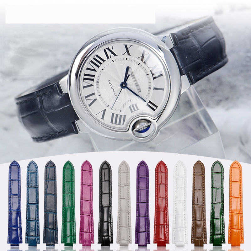 Cartier Watch Ballon Bleu - Bracelet de montre en cuir de