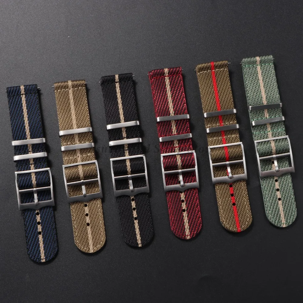 20nn 22mm Bracelet en Nylon à  - Nato Strap Nylon avis et prix