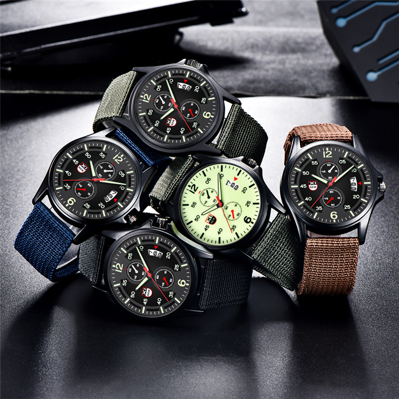 Reloj Hombre véritable marque  - Suede Strap Watch avis et prix