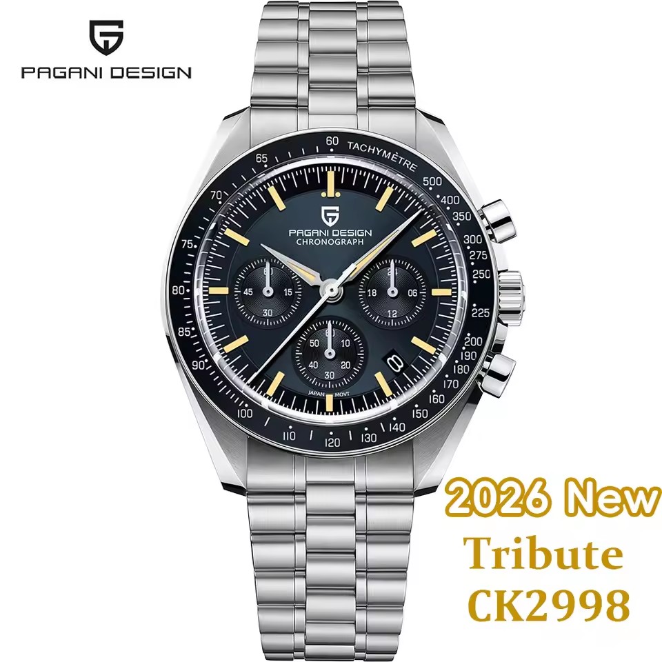 PAGANI DESIGN 2026 nouvelle lu - Suede Strap Watch avis et prix