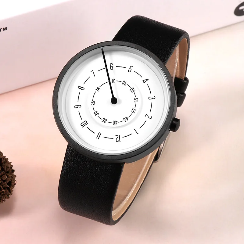 2020 montres créatives mode Si - Leather Watch Band Men avis et prix